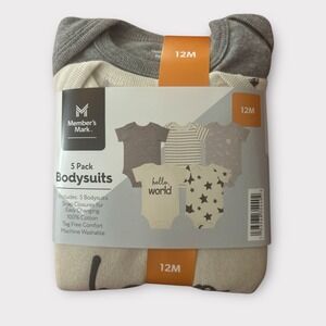 12 months onesie‎ pack of 5 New